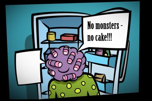 Cake monstrueux 